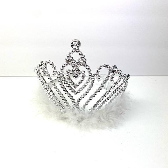 Baby Red Tutu with headband and tiara crown dress up costume Valentine’s Day - Picture 9 of 17